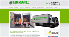 Desktop Screenshot of bursadanakliyeci.net
